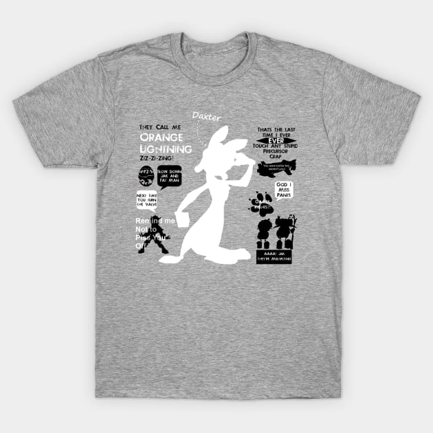 Daxter Quotes T-Shirt by Joe Hickson